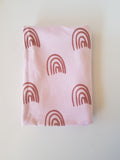 Pink and Rust Rainbows (Per 1/2 metre)