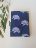 Navy Echidna (Original size) (Per 1/2 metre)