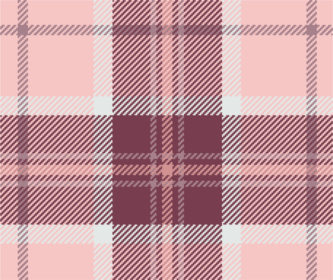 Pink  Plaid (per 1/2 metre)