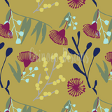 Mustard Australian Flora (Per 1/2 metre)