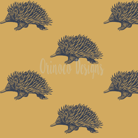 Mustard Echidna  (Per 1/2 metre)