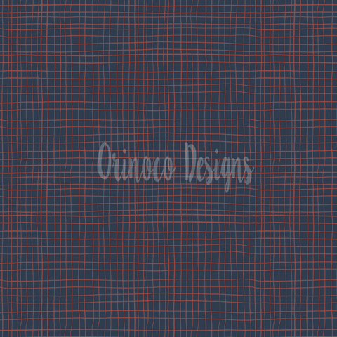 Navy Hash (Per 1/2 metre)