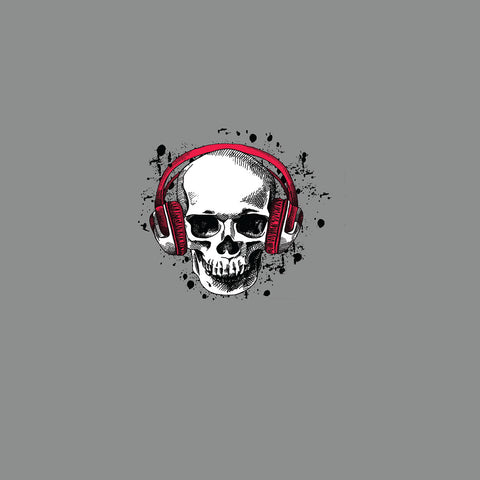 Deadly Beats Panel - Adult 75x75cm Grey /Brown Background